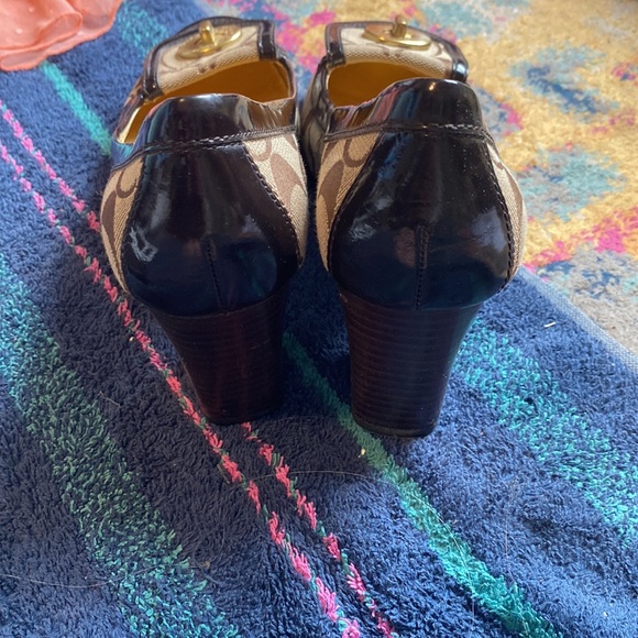 COPY - Coach logo heels size 6.5 - Picture 3 of 3